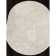 Oval carpet Valentis mikonos, size 200x290 cm, color Cream/Cream