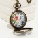 Pocket clock "Dragonfly", quartz, d dial-4.7 cm