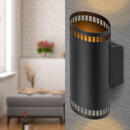 Lamp wall era WL51 BK, 80x100x200 mm, IP20, G9, 40W, black color