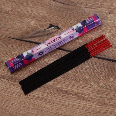 Incense "tulasi" 20 fragrances violet-2