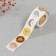 Stick Paper "weather. Boho" d = 2.5 cm 252 pcs in roll