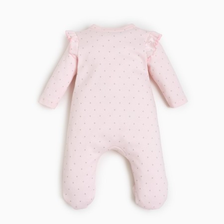 Combineson children, pink color, height 74cm-4