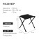STULL STULL FORMAL DS/h, 36 x 30 x 36 cm, black