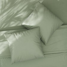 Pillowcase 220s Ethel 70*70 cm, central oliv, satin, 100% cotton