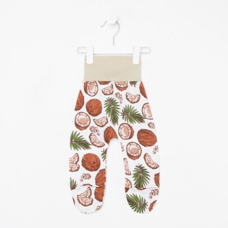 Children's sliders, white color/coconut, height 74 cm-1