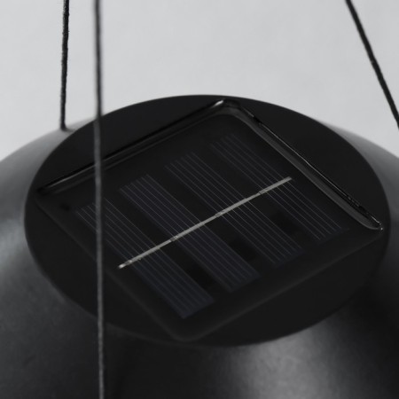 Wind music with illumination from the solar battery "Flashlight" 13x13x55 cm-3