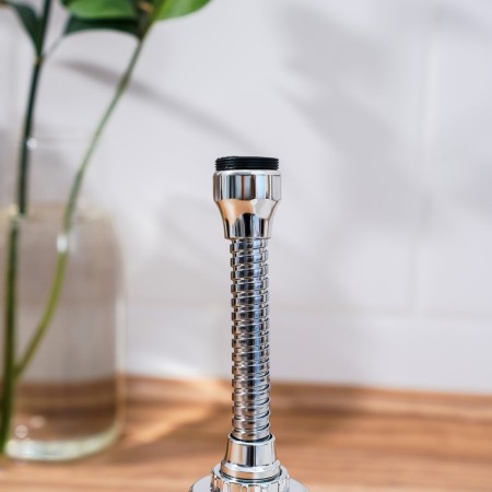 Nozzle on a crane to save water with variable pressure and angle-8