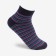 Women's terrible socks shortened, blue color, size 23-25