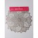 A set of serving napkins on the table “Flower”, 4 pcs, 43 × 43 cm, gold color