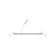 LED lamp built-in square "photon" CLI-12W4200K-S