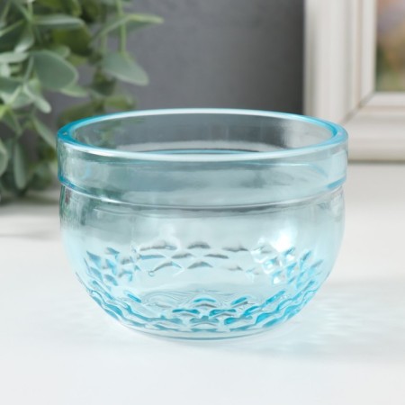 Crysta-3 turquoise candlestick 6x9 cm 250 ml-1