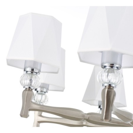 Suspended lamp 8x60W E27, size 90.5x90.5x83 cm-3