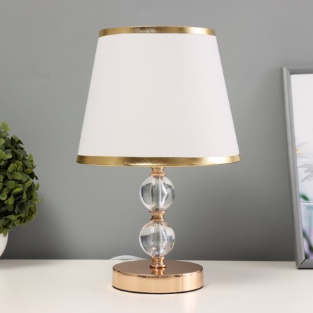 Lima table lamp E27 40W gold 21x21x36 cm