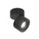 Ambrella Light, 75x75x83 mm switch LED LED LED LED lamp, black color is black