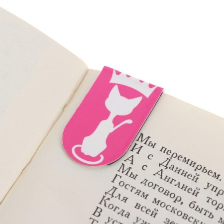 Bookmark Magnet "Cat" 4 pcs in a set-1