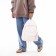 Youth backpack with lightning, 4 pockets, white color