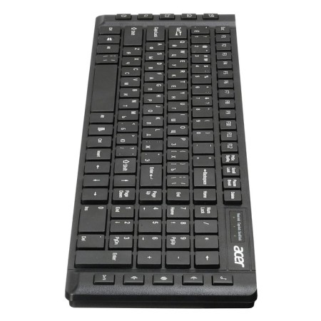 Keyboard Acer OkW010 Black USB Slim Multimedia-4