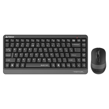 Keyboard + Mouse A4Tech FSTYLER FGS1110Q CLAV: Black/Gray Mouse: Black/Gray USB USB 103388
