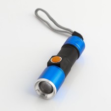 Manual battery 3 watts, 800 mAh, XPE, ZOOM, 3 modes, 10.3 x 2.5 cm