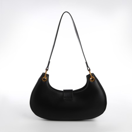 Bag Women's Baget on the Textura zipper, average size, black color-5