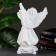 Luminous figure "Angel with a lantern" 23x14x38cm