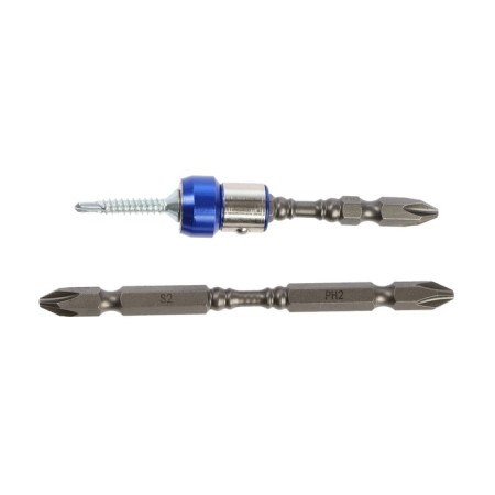 The set of tundra, steel S2, round magnet, double -sided, PH2 x 65 and 100 mm, 2 pcs.-1