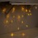 Garland “thread” 4 m with nozzles “ball with a pattern”, ip20, transparent thread, 20 LED, glow warm white, 8 modes, 220 V