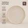Ceramic plate SL Home "Vento", d = 28 cm, beige color