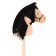 Toy "Horse on a stick" with hair, length: 66 cm