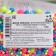 Confectionery sprinkling with the soft center "Neon" Blue, lemon, pink, 50 g