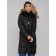 Coat insulated winter female, size 50, black color