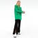 Jacket female mist size 40-42, green color