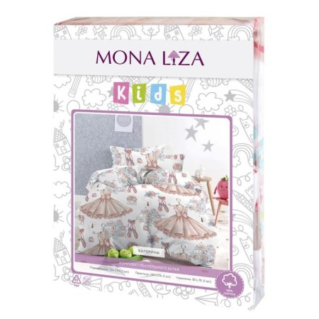 Bed linen 1.5 joint venture "Ballerins", size 145x210 cm, 145x210 cm, 50x70 cm-3