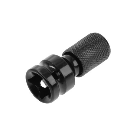 Adapter for tundra bit, from a square 1/2 "for a hexagon 1/4"