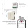 Two -clavy switch with self -return (ivori matt) W1122462