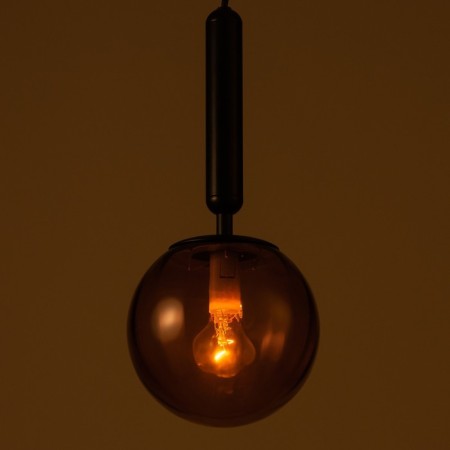 Bayerlux lamp "Javier" E14 40W Black-red 15x15x35-185 cm-3