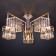 Smart ceiling lamp April, 60W, E14, 73x73x30 cm