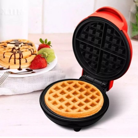Electric waffle box KitFort KT-3614, 600 watts, Belgian, red-1