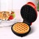 Electric waffle box KitFort KT-3614, 600 watts, Belgian, red