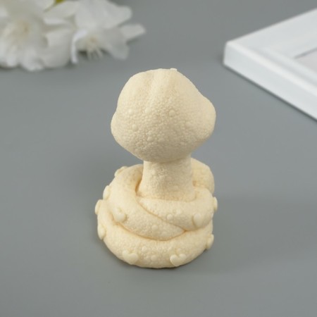 Mold Silicon "Snake in the heart" 6.5x4x4.5 cm-4