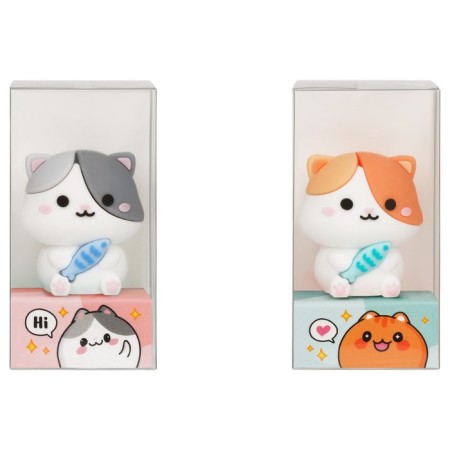 Meshu sharpener, "kitten", 1 hole, mix-4