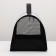 Bag - Frame -40 x 25 x 25 cm, white with a cat