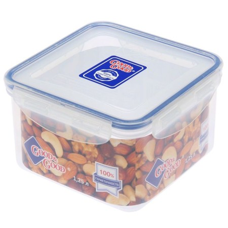 Food container 1.25 liters, with a sealed lid