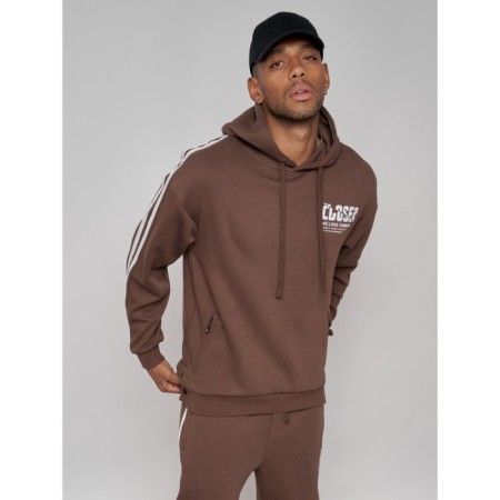 Sports suit men's, size 56, brown color-16