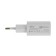 The BYZ U40, 1 USB, 18 W, 5 A, USB cable - Lightning, 1 m, pd, white