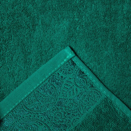 Trick Bodding towel 30x60cm, emerald, cotton 100%, 430g/m2-2