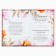 Diploma "Happy Jubilee 65" Flowers, 21 x 15 cm