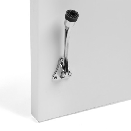 Door locomard lock, "goat leg", color chromium-14