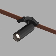 DK5546-BK Belty Spot Light with D35MM L127MM 48V 7W 30 ° 4000K IP20 Black Aluminum