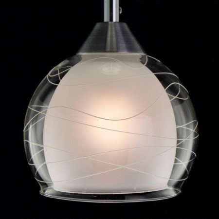 Suspension lamp Citilux "Bugs" CL157112, 15x15x45 cm, 1x75W, E27, gray color gray-2
